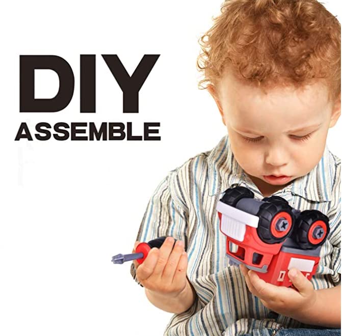 Misco Toys Kids 25pc DIY car Building Modeling Kits, STEM Model