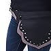 Stylish-Trendy Hip Belt Bag for Women, Perfect for Festivals like Burning Man.-Black-One Size