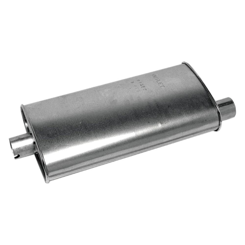 Walker SoundFX 18568 Direct Fit Exhaust Muffler 2.25″ Inlet (ID) 2.25″ Outlet (ID) for Jeep Cherokee