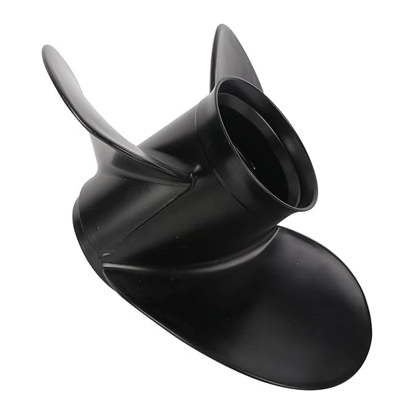 FEIDKS 10 3/8 X 13 (10 SPLINE TOOTH) UPGRADE ALUMINUM OUTBOARD MOTO PROPELLER FIT FOR MERCURY ENGINES 9.9 15 18 20 25HP RH REPLACE 48-19640A40