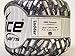 Silvery White on Black Ice Ladder Yarn 50 Gram 23688