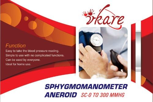 Vkare Aneroid Blood Pressure Monitor (Dial Type) - Manual