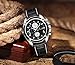 MEGIR Mens Analog Quartz Wrist Watches Fashion Military Pilot Multifunction Leather Chronograph Wristwatch,Luminous Waterproof Casual Business Office Work School Sport Watch for Men Gifts…