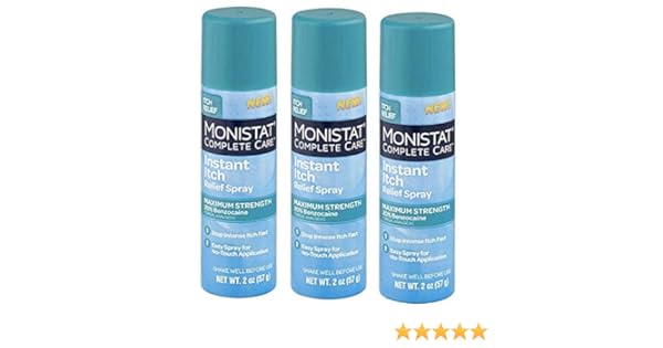 Amazon Com Monistat Care Instant Itch Relief Spray 2 Ounce