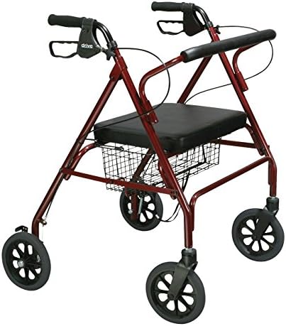 Go-Lite Bariatric Steel Rollator 10215BL-1