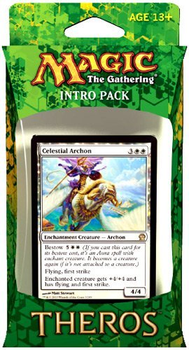 Magic the Gathering Theros Intro Pack - White (Celestial Archon)
