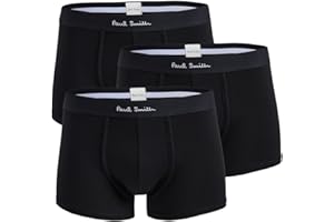 Paul Smith Men's 3 Pack Solid Trunks