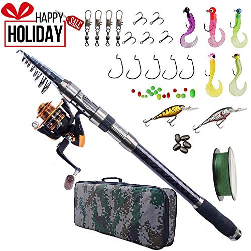 telescopic fishing rods for sale