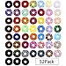 Hair Scrunchies Velvet Scrunchies Set Elastic Hair Bands Scrunchies Hair Ties Ropes Scrunchies for Women Girls Hair Accessories 52 Pack