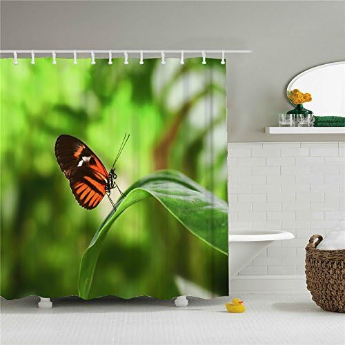Butterfly Shower Curtain Fabric