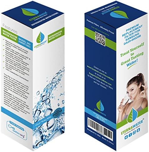 EternaWater Refrigerator Water Filter, Compatible with Samsung DA29-00020B