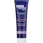 One 'n Only Shiny Silver Deep Conditioning Hair Mask &amp; Treatment, 8.5 oz | Toning Moisturizer for Blonde, Gray, Bleached &amp; Highlighted Strands, Hydrates, Shines, Fights Brassiness &amp; Repairs Damage