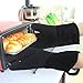 Silicone Shell Kitchen Oven Mitts for Heat Resistant 500 Degrees with Waterproof, Set of 5 Oven Gloves for BBQ Cooking Set Baking Grilling Barbecue Microwave Hot mitt Grey