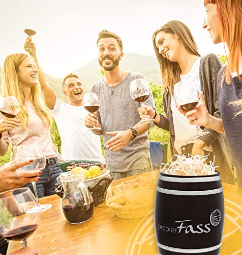 Essig-Öl Geschenk-Set "Frisches vom Bauernhof" natürlich und handgefertigt. (5x40ml Flaschen) im Fass als perfektes Probier-Set – Bild 4