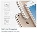 ESR iPhone 6 Case, iPhone 6 Case Clear, ESR iPhone 6s Case Soft TPU Gel [Ultra Clear] [Slim Fit] [0.8mm Ultra Thin] Protective Skin for iPhone 6s/iPhone 6 (Clear)