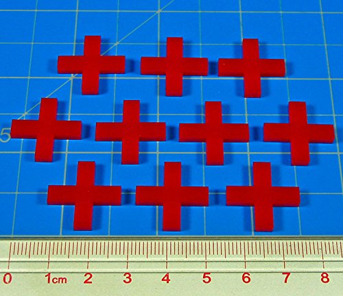 Fire Fighting Game, First Aid Tokens (10)