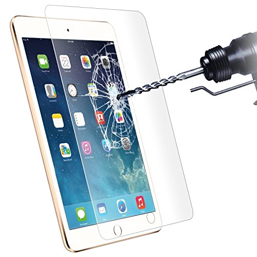 Premium Tempered Glass, YaSaShe Screen Protector for Apple iPad (for iPad mini 4)