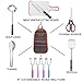 10-Piece Camping Kitchen Utensils Set| CHANODUG Camping Cookware Utensils For Travel Kitchen,Camping Kitchen Set with Hot dog marshmallow forks