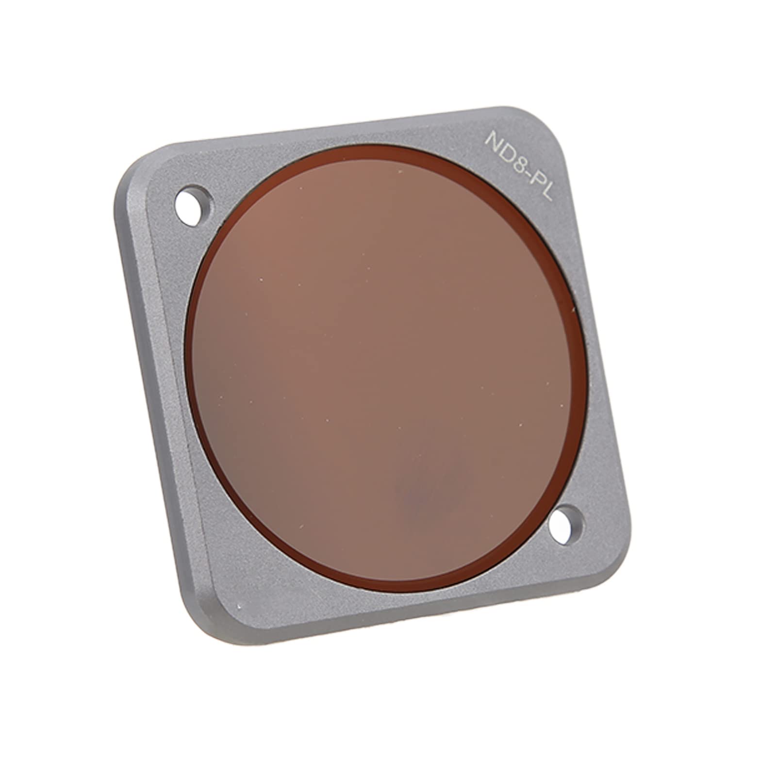 NDPL Filter, Aluminum Alloy + Glass Multi Layer Coating NDPL Lens Filter,Camera Lens Replacement Filter, for Action 2 (ND8-PL)