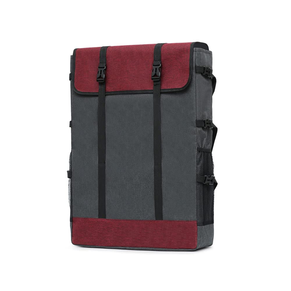 DZOZO A2 Art Craft Portfolio Case Artist Carrying Bag Drawing Board Bag Backpack Artwrok Storage Carrying Case Painting Sketch Pad Storage Bag Artist Portfolio Carrying Tote Bag Art Supplies Bag
