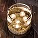 AGPTEK 24x LED Submersible Waterproof Wedding/Party/Floral Decoration Tea Vase Battery Light Candles-Warm White