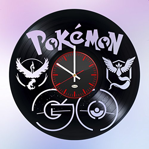 Anime Figures Vinyl Record Wall Clock Vintage Great Gift For Relatives And Friends Home Decor For Kids Nursery