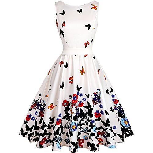 floral print cocktail party dress
