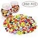 Newbested 800 PCS Assorted Buttons for Arts & Crafts Different Color and Style for Crafts Resin Round Buttons Craft Buttons Favorite Findings Basic Buttons