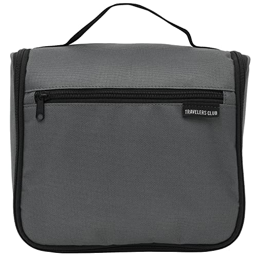Travelers Club Riddock Luggage and Travel Accessories, Charcoal, 14-Piece Set