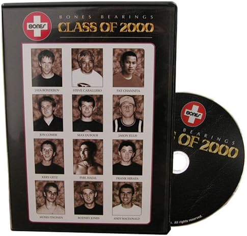 Bones Bearings Presents Class of 2000 Skateboarding DVD