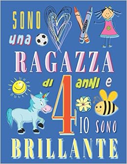 Sono Una Ragazza Di 4 Anni E Io Sono Brillante Album Da