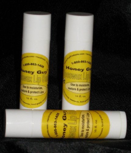 Honey Guy Unscented Beeswax Lip Balm 1/3 fl.oz Tube