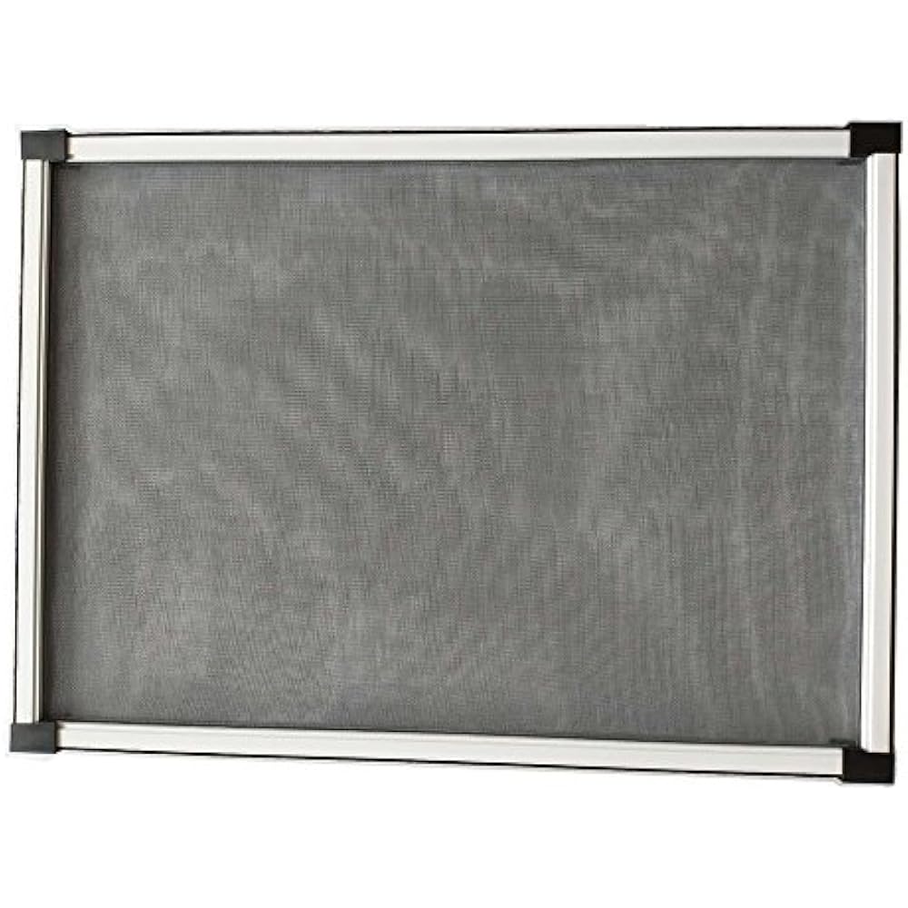 Flyzzz Adjustable Sliding Window Screen, Aluminum Frame Anti Mosquito