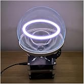 HMWOKPOT Ring Drive Plasma Ball Toroid Circuit Plasma DIY Plasma Luminescent Xenon Ring Plasma Outdoor Activities Warning Signal