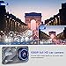 Dash Cam Car Dashboard Camera - Full HD 1080p Car Dashboard Camera，4“IPS Screen Dual Wide Angle Lens Car Dash Cam，G-Sensor，Cycle Recording，WDR，Parking Monitoring，Motion Detection (Silver Upgrade)