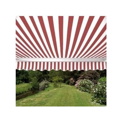 Aleko Aw13x10rwstr05 Retractable Patio Awning 13 X 10 Feet Red And White Striped Buy Online In Bermuda At Bermuda Desertcart Com Productid 27702133