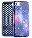 Dimaka iPhone SE Case iPhone 7 and 8 Case Cute Design for Girls,Space Galaxy Pattern Heavy Two-Tier Shockproof with Soft TPU Inside Protective Cases for iPhone se,iPhone 7 and iPhone 8(Starry Sky)