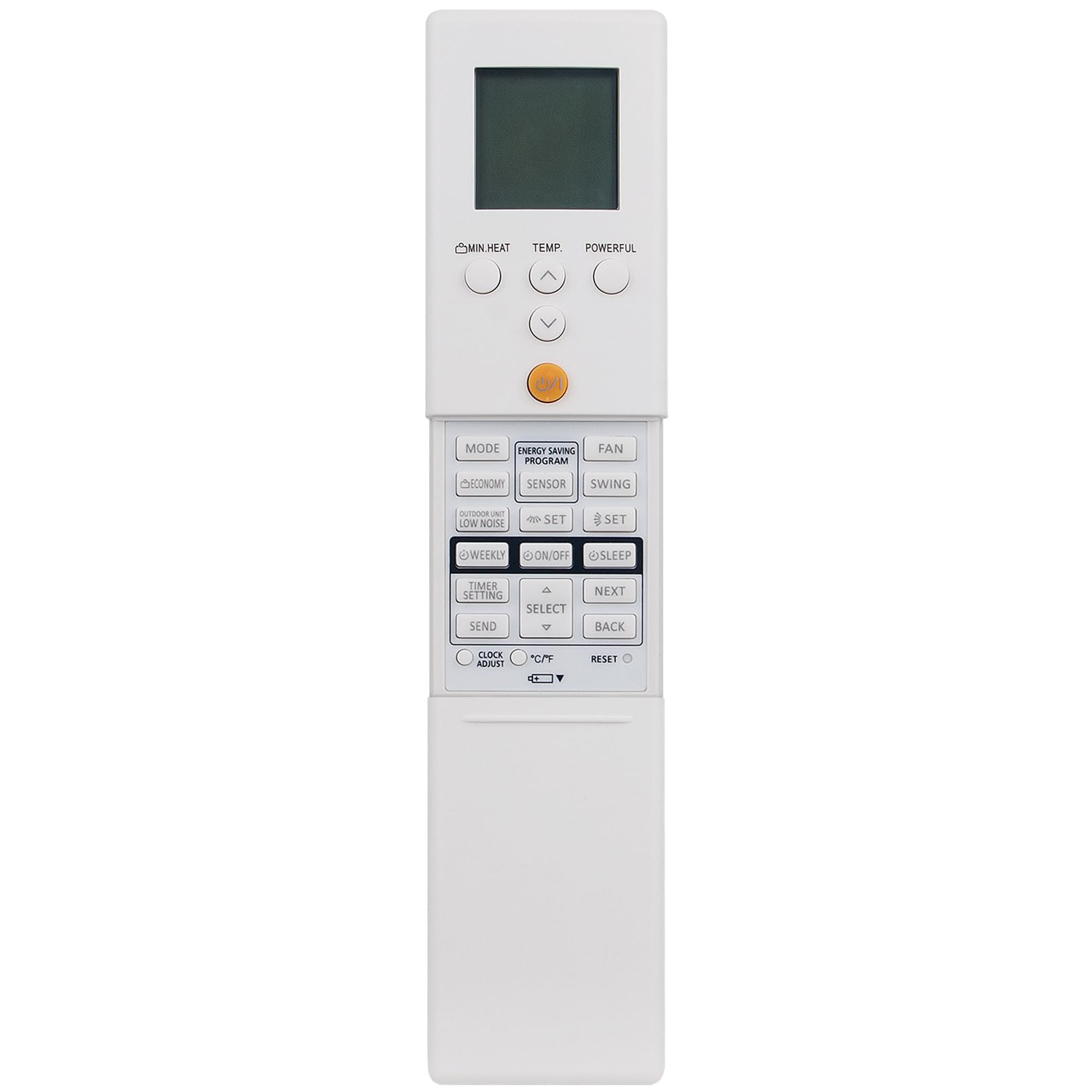 Photo 1 of Multi-in-One Replaced Remote Control Suitable for FUJITSU Air Conditioner AR-REM1U AR-REF1U AR-RED1U AR-REF3E AR-REM5E AR-REM6E AR-REG1U AR-REY1U AASU9RLS3 ASU9RLS3Y ASU12RLS3Y ASU15RLS3Y ASU30RLE