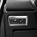 ABS Plastic Car Accessory Taildoor Button Trim Sticker Cover for Landrover Range Rover Evoque Vogue Sport L405 Autobiography 2012-2017