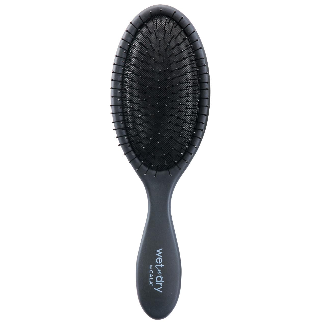 Cala Wet N Dry Detangling Hairbrush (Black) by Cala