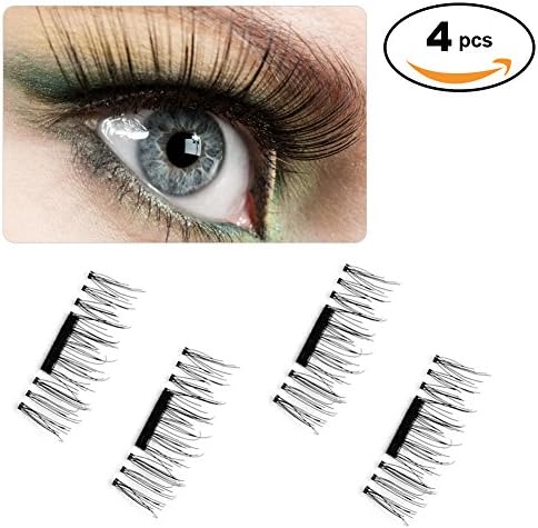 False MAGNETIC Eyelashes, Newest 3D Mini False Eyelash Pack for Eye Natural Look, Reusable Ultra-thick 0.2mm Best Fake Eyelash Extensions (1)
