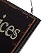 NIKKY HOME Life Is Full Of Choices Remove Your Shoes Or Scrub The Floor Wooden Wall Decorative Sign 9.82 x 0.37 x 5.3 Inches Black
