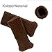 CoZroom 20 Pcs Furniture Socks Knitted Chair Leg Socks Furniture Floor Protectors Anti-Scratch, Noise Reducing and Drag Reducing Felt Furniture Pads