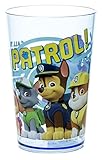 Zak! Designs Tumbler with Paw Patrol Graphics, Break-resistant and BPA-free plastic, 10oz
