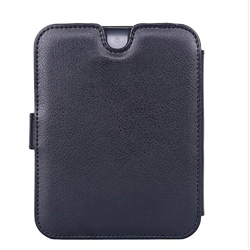 Thosdt® Ultra Slim Thin PU Leather Cover Sleeve Case for Barnes & Noble Nook 2 / 3 Case for Nook Simple Touch Nook Glowlight (BLACK) - Thumbnail 5