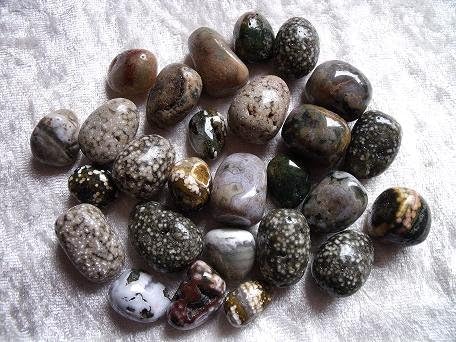 Ocean Jasper Tumblestones x 2