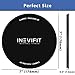 INEVIFIT Core Sliders with Carrying Case for Gym, Home and Travel Total Body Workouts. Dual Sided Gliding Discs allow for use on Carpet, Tile, Vinyl or Hardwood Floors.