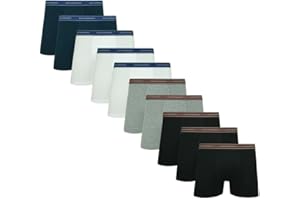 Kit 10 Cuecas Boxer Lupo Sortido