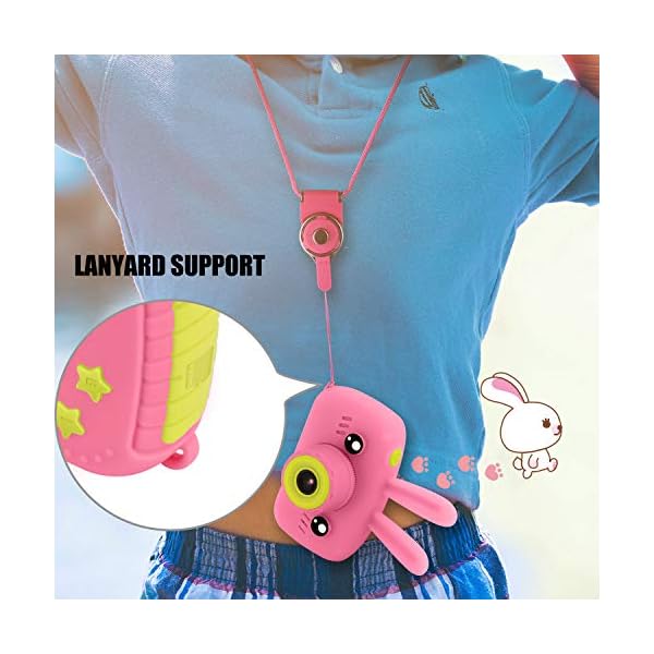 Kids Camera for 3-12 Year Old Girls, Digital Camera Girls Toys 2 inch for Children with 32GB SD Card Birthday Christmas…