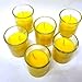 Waxations Citronella Votive Candles 15 Hour Burn Time Set of 6